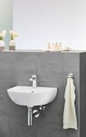 GROHE Bau fontein 1 kraangat met overloop 45.3x35.4cm wit 39424000 - thumbnail