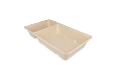 Frietbakjes A20 (A14+1) suikerriet BIO