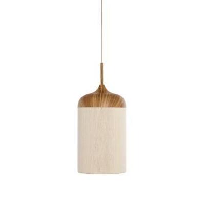 Light & Living HanglampDania lichte hout print Ø 16cm - 2985443