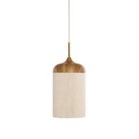 Light & Living HanglampDania lichte hout print Ø 16cm - 2985443 - thumbnail