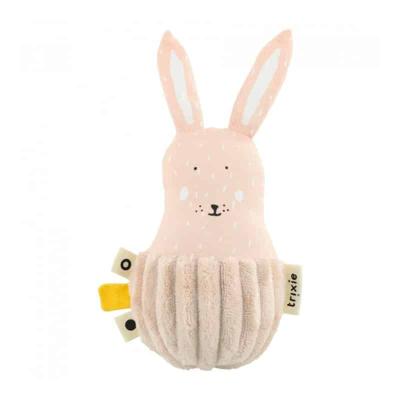 Trixie mini duikelaar knuffel mrs. rabbit