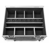 Beamz FCC9 Flightcase voor 8x BBP9 serie uplights met oplaadfunctie - thumbnail