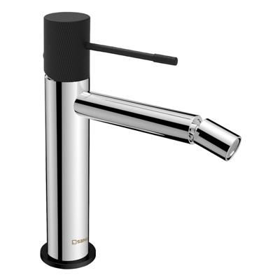 Bidet Mengkraan Sapho Solaris Chroom/Mat Zwart Bidet Mengkraan Sapho Solaris Chroom/Mat Zwart
