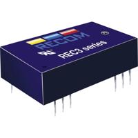 RECOM REC3-0515DR/H1 DC/DC-converter, print 5 V/DC 15 V/DC, -15 V/DC 100 mA 3 W Aantal uitgangen: 2 x Inhoud 1 stuk(s) - thumbnail