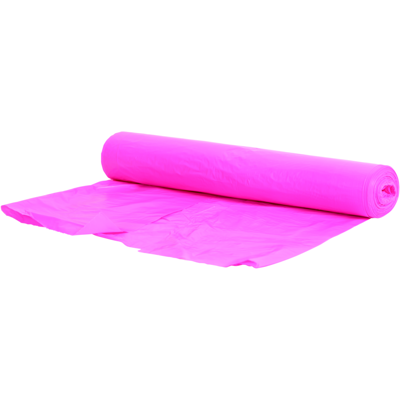 PowerSterko Afvalzak | HDPE | 58x100cm | T23 | roze | 500 stuks