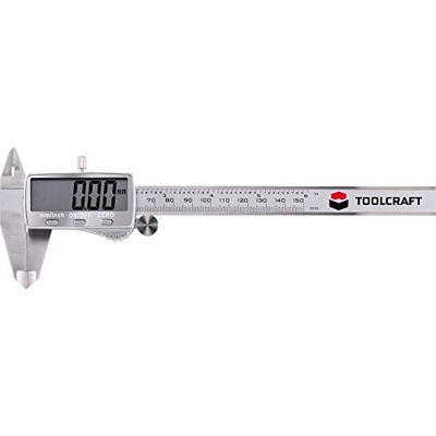 TOOLCRAFT DIN EN 862 TO-5664642 Digitale schuifmaat 150 mm