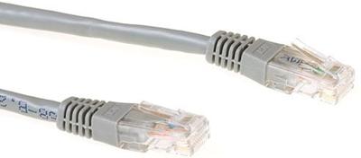 ACT IB9010 LSZH U/UTP CAT6 Patchkabel Grijs - 10 meter ACT IB9010 LSZH U/UTP CAT6 Patchkabel Grijs - 10 meter