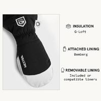 Hestra Army Leather Heli Ski Want Black 10 - thumbnail