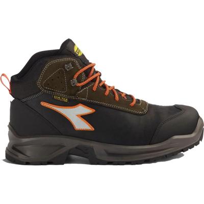Diadora Werkschoen Sport Diatex 181120 Mid S3 (Zwart/Groen) | Zwart/Groen | Maat 41 - 8053607615926