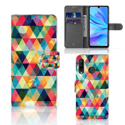 Huawei P30 Lite (2020) | Telefoon Hoesje | Geruit Huawei P30 Lite (2020) | Telefoon Hoesje | Geruit