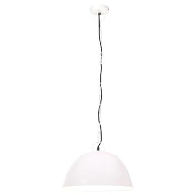 VidaXL Hanglamp industrieel vintage rond 25 w e27 41 cm wit