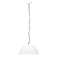 VidaXL Hanglamp industrieel vintage rond 25 w e27 41 cm wit - thumbnail