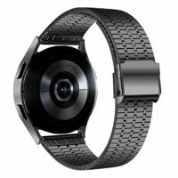 Stalen bandje - Zwart - Garmin Vivoactive 6 / Vivoactive 5 / Vivoactive 3 - thumbnail