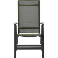 Gala verstelbare stoel carbon black/moss green Garden Impressions - Garden impressions - thumbnail