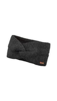 Barts Tasita Hoofdband Dames Haarband Dark Grey one size