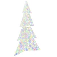 Kerstboom met 240 LED Multikleur 180 cm Acryl - thumbnail