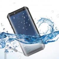 Waterbestendige tas Samsung Galaxy S8+ KSIX Aqua Case Zwart Transparant - thumbnail