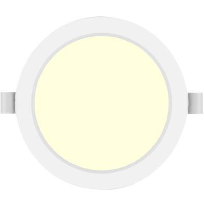 LED Downlight Pro - Inbouw Rond 20W Warm Wit 3000K - Ø222mm Mat Wit