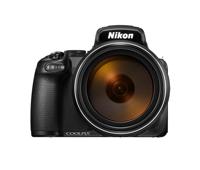 Nikon COOLPIX P1000 Bridge camera - 16 MP DX-formaat sensor - 125x Ultra zoom, groot zoom bereik - Elektronische zoeker - 4K video - Reis, maan en vogel fotografie - VQA060EA, Zwart - thumbnail