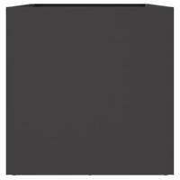 Plantenbak 62x30x29 cm staal zwart - thumbnail