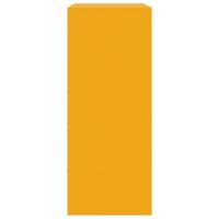 Hoge kast 67x39x95 cm staal mosterdgeel - thumbnail