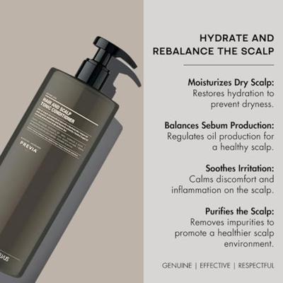 Previa Natural Haircare Hair and Scalp Tonic Conditioner 950ml
