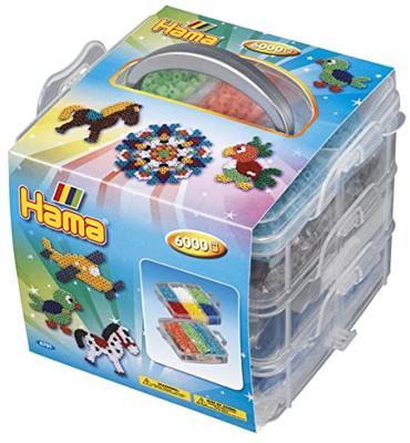 Hama strijkkralen storage box small 6000 stuks Hama strijkkralen storage box small 6000 stuks