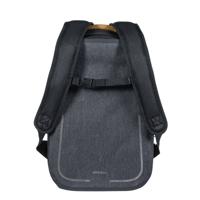 Basil urban dry backpack - waterdichte fietsrugzak - grijs - thumbnail