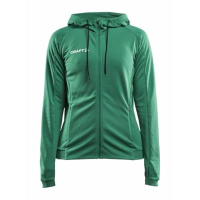 Craft 1910158 Evolve Hood Jacket Wmn - Team Green - S Craft 1910158 Evolve Hood Jacket Wmn - Team Green - S