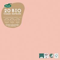Duni Servetten Mellow Rose 33x33cm - thumbnail