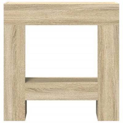 VidaXL Haardombouw 81x18x82 cm bewerkt hout sonoma eikenkleurig