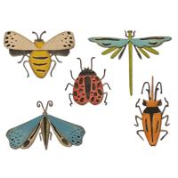 Sizzix • tim holtz thinlits die set funky insects 5pcs - thumbnail