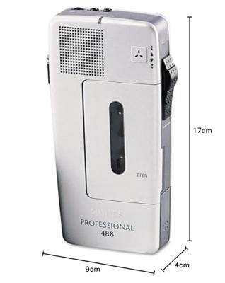Dicteerapparaat philips lfh 0488 pocket memo
