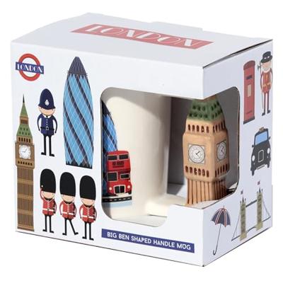 Big Ben Londen - Gevormd Handvat Keramiek Mok