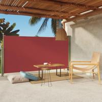 VidaXL Tuinscherm uittrekbaar 160x300 cm rood - thumbnail