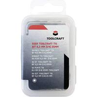50 stuk(s) T 15 T-bit TOOLCRAFT S2-staal - thumbnail