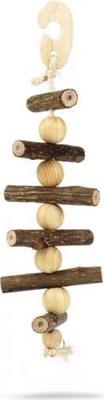 Houten vogelspeeltje Klimbo 30 cm Houten vogelspeeltje Klimbo 30 cm