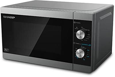 Sharp YC-MG01ES Magnetron Zwart, Zilver 800 W Grillfunctie - thumbnail