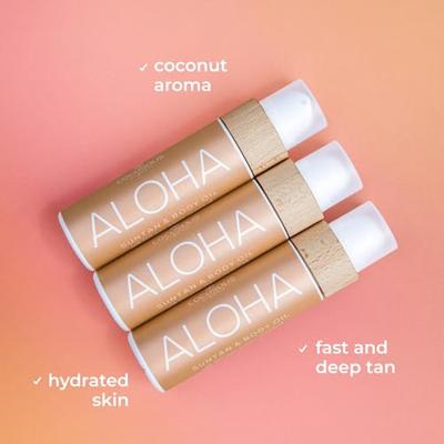 Cocosolis Cosmetics - Cocosolis Aloha Suntan & Body Oil 110 ml