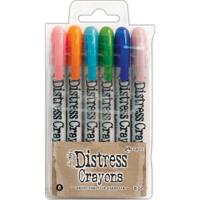 Ranger Ink Ranger • tim holtz distress crayons set 6 6st. - thumbnail