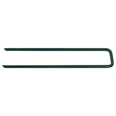 VidaXL Kunstgraspennen 100 st u-vormig ijzer