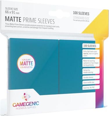 Gamegenic - Sleeves Matte Prime Blue (100 Sleeves) Gamegenic - Sleeves Matte Prime Blue (100 Sleeves)