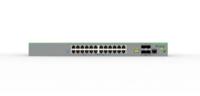 Allied Telesis AT-FS980M/28DP-30 Schakelaar Stapelbare Laag 3 Lite Snelle Ethernet Beheerd - 24 x 10/100TX PoE+ | 4 x SFP - 520W PoE budget - Interne PSU - thumbnail