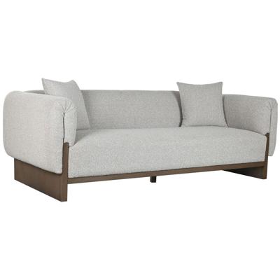 Sofa Home ESPRIT Bruin Beige Scandi 220 x 95 x 77 cm