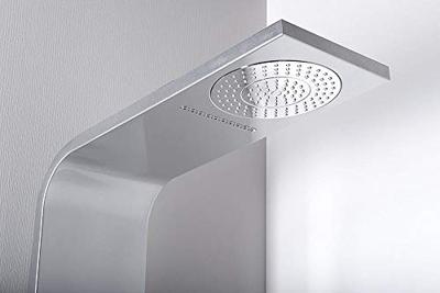 Douchepaneel Sapho Tusa 140 cm met mengkraan Aluminium Sapho