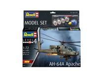 Revell modelbouwpakket - ah-64a apache 1:72 - 71dlg. - incl. basiskleuren verf - thumbnail