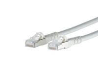 Metz Connect 1308453088-E RJ45 Netwerkkabel, patchkabel CAT 6A S/FTP 3.00 m Wit Snagless 1 stuk(s) - thumbnail