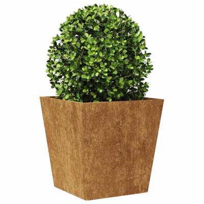 VidaXL Plantenbak 40x40x40 cm weervast staal
