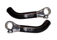 VWP gebogen bar ends - 15cm - zwart - thumbnail