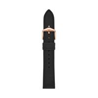 Horlogeband Fossil S181510 Leder Zwart 18mm - thumbnail